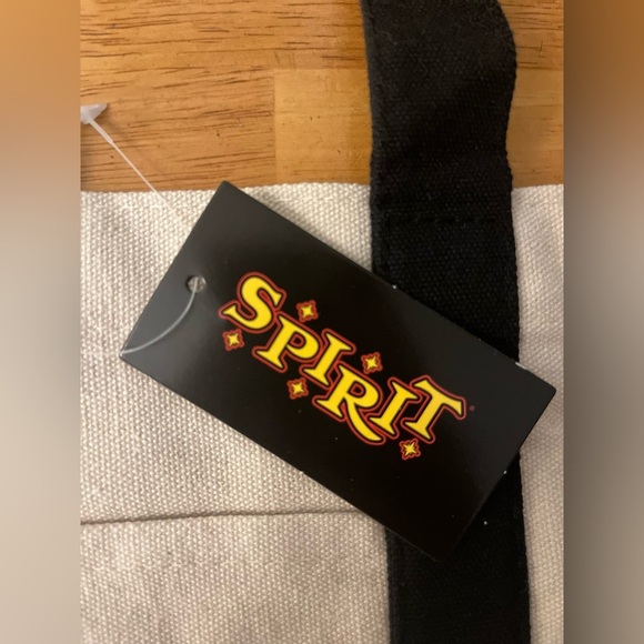 Spirit Halloween mini canvas tote bag black skull NWT - Picture 3 of 4